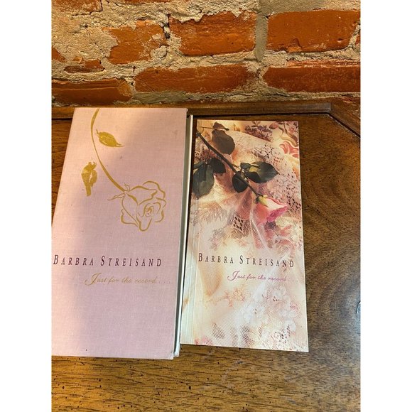 BARBRA STREISAND - JUST FOR THE RECORD ONLY 2 CD BOX SET - 92 PAGE BOOKLET - Picture 1 of 11